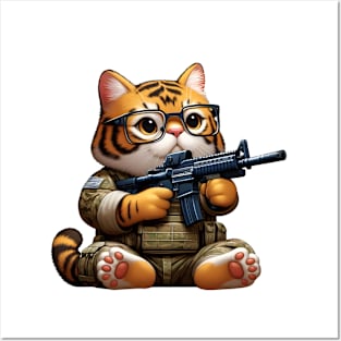 Tactical Tiger Posters and Art